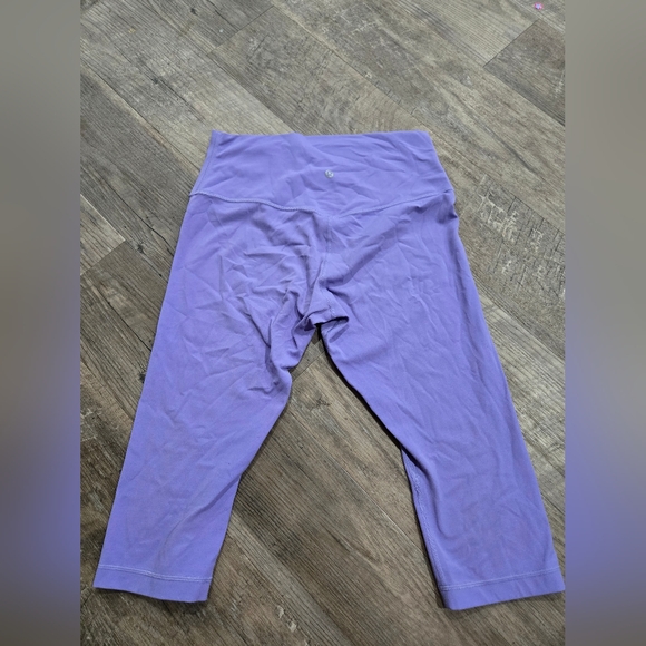 Lululemon Lavender Crop - Picture 3 of 5